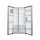 Lodówka Midea MDRS925CIE46M Side by Side No Frost 177,5cm Inox Dzbanek Kostkarka 700L - 1525963 - zdjęcie 6